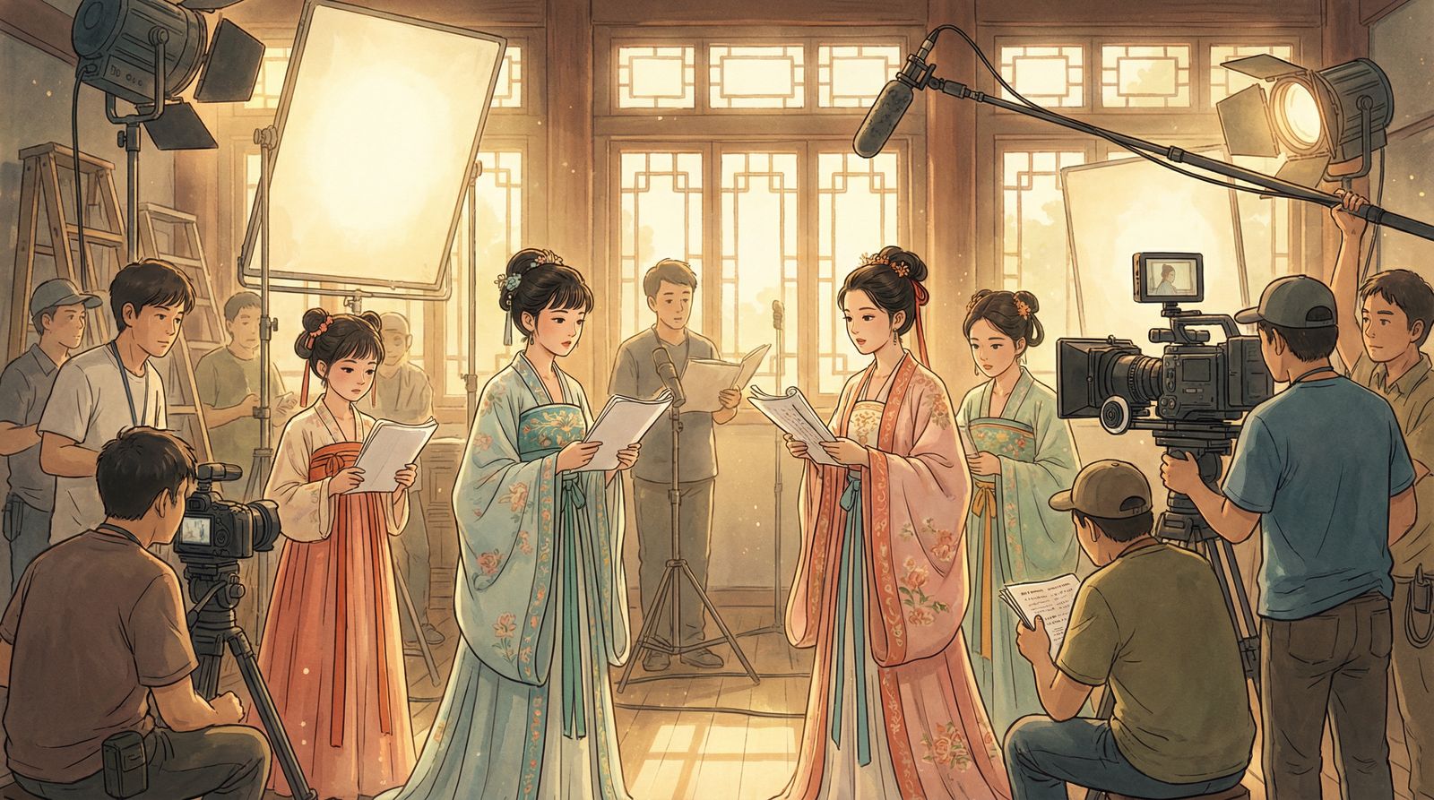 麻豆传媒幕后花絮