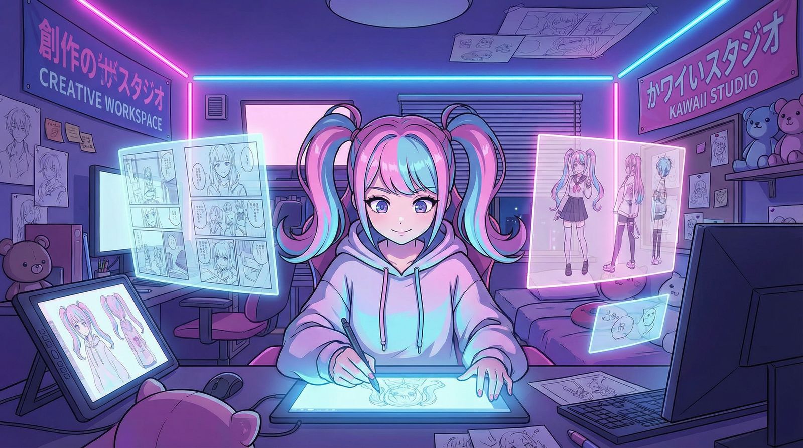 麻豆传媒二次元创作