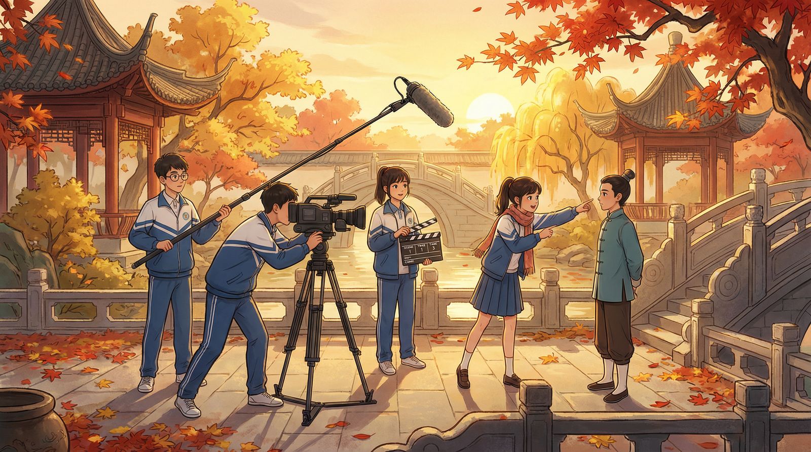 麻豆传媒校园短片